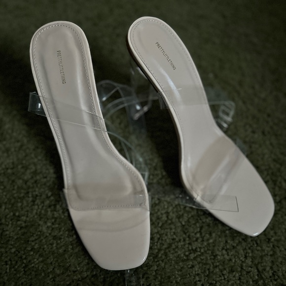 Princess Polly clear strap heels - Picture 2 of 4